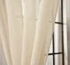 WOLTU 2er-Set Gardinen transparent mit Schlaufen Leinen Produktbild-Vorschau 8