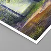 Poster - Poster ohne Rahmen - Wiese Wasser Baum - 91,5x61 Produktbild-Vorschau 2