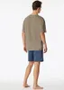 Schiesser heren pyjama, korte mouwen, V-hals - Pyjama set Productafbeelding-voorbeeld 20