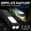 LED EDC Taschenlampe USB-C, ideal für Camping, Notfall, Produktbild-Vorschau 5