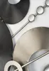 Kobolo Wandbild mit Kreisen und Spiegeln - Metall in den Produktbild-Vorschau 5