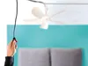 Leiser Mobiler Deckenventilator 230V 41cm für Büro Reise Produktbild-Vorschau 7