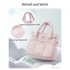 Lunchtasche, doppelstöckige isolierte Lunchbox, langlebig Produktbild-Vorschau 2
