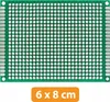 Dwustronna Uniwersalna Płytka Prototypowa PCB 60 x 80 mm Podgląd zdjęcia produktu 2