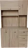 Küchenschrank Blanca mit Regalfächern und Schubladen, HxBxT Produktbild-Vorschau 1