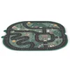 A children's play mat with a road network and cartoon animals. Náhled obrázku produktu