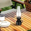 LED petrolejová lampa v retro štýle, retro LED stolná lampa Náhľad obrázku produktu 10