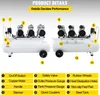 SucceBuy Luftkompressor, 22 Gallonen, ultraleise, ölfrei, Produktbild-Vorschau 4