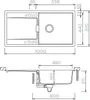 Schock Unterbauspüle Cristadur Mono D-100 L U Green Line Produktbild-Vorschau 6