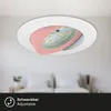 LED Einbauleuchten Dimmbar Schwenkbar 3er Set 5,5 W weiß Produktbild-Vorschau 3