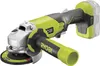 A cordless angle grinder is shown against a white background. Produktbild-Vorschau