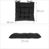 Relaxdays Stuhlkissen 4er Set, 38x38 cm, Sitzkissen mit Produktbild-Vorschau 6