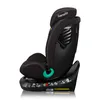 A black car seat is shown from the side against a white background. Produktbild-Vorschau