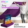 EllaTex Jersey Kinder Spannbettlaken 70x140 Baumwolle – Produktbild-Vorschau 2