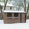 Tuinhuis van verzinkt staal, 359,4 cm x 284,2 cm (10,21 Productafbeelding-voorbeeld 12