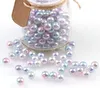 Perles de cire env. 100 pièces, 8mm, argent clair Voir les images du produit 3