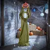 HOMCOM 173 cm Halloween Animierte Kürbis-Skelett Deko Produktbild-Vorschau 3