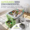 Juskys Kindersitzgruppe Milou - Set mit 2 Stühlen, Tisch & Produktbild-Vorschau 3