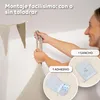 Dosel beige claro con aplicación dorada - Cielo de cama Vista previa de la imagen del producto 4