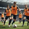 10x Fußball Leibchen Trainingsleibchen Markierungshemd Produktbild-Vorschau 5