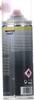 A close-up side view of a spray can with product information and safety symbols visible. Podgląd zdjęcia produktu