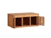 Waschbeckenunterschrank hängend - Akazienholz - 90 cm - Produktbild-Vorschau 3
