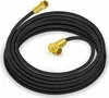 Koaxkabel gewinkelt 90° - F-Stecker gerade 135 dB UHD 4K HD Produktbild-Vorschau 5