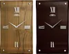 PRIM Timber Wanduhr Holz arabische Ziffern Dunkelbraun 40 x Produktbild-Vorschau 2