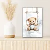 MuchoWow® - Leinwandbilder - Bär - Baby - Tier - Kinder, Produktbild-Vorschau 6
