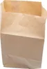 An empty brown paper bag is shown against a white background. Produktbild-Vorschau