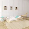 Lit au sol convertible en lit d'enfant montessori, 90x200 Voir les images du produit 5