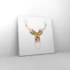 Bild auf Leinwand - Leinwandbild - Deer fantasie Graffiti Produktbild-Vorschau 4