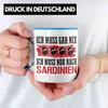 Trendation - Sardinien Tasse Geschenk Ich Muss Gar Nix Ich Produktbild-Vorschau 2