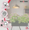 KOTARBAU® Pot de fleurs rectangulaire intérieur Céramique Voir les images du produit 4