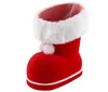 IDENA Idena Nikolausstiefel rot beflockt 15cm Produktbild-Vorschau 2