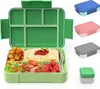Lunchbox Kinder 1330ml, 6 Fächer Bento Box, auslaufsicher, Produktbild-Vorschau 1