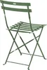 A green folding chair on a white background. Anteprima dell’immagine prodotto