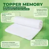 WOOL-STAM Matratzen Topper Memory Foam 5cm – Orthopädischer Produktbild-Vorschau 2