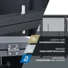 Westmann Tonus 3 Metall Mülltonnenbox 3er 3x240 L Anthrazit Produktbild-Vorschau 6