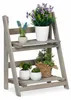 Relaxdays Blumentreppe, 2-stufig, Blumenleiter Holz, Produktbild-Vorschau 10