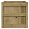 vidaXL Bac à plantes 50x50x50 cm Bois de pin imprégné Voir les images du produit 6