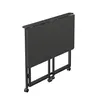 Maclean Klapptisch schwarz mobil Platte 100x50cm max. 50kg Produktbild-Vorschau 5