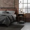 Relaxdays Nachttisch mit Fach & Ablage, HBT: 58x40x40 cm, Produktbild-Vorschau 2