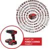 Power X-Change TE-CD 18/2 Li-i+64 2x2,0 Ah 2 velocità Anteprima dell’immagine prodotto 2