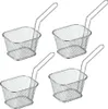 4er Set Servierkorb Frittierkorb Mini Pommesschale Pommes Produktbild-Vorschau 1