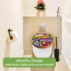 banjado Design WC Sitz Bambus Absenkautomatik - Graffiti - Produktbild-Vorschau 5