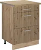 Küchenunterschrank Vicco R-Line Artisan-Eiche 60 cm mit Produktbild-Vorschau 1