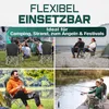 KESSER® Campingstuhl faltbar bis 150 kg Angelstuhl Produktbild-Vorschau 7