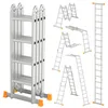 Scala multiuso in alluminio a 4x4 gradini, 478 cm, scala Anteprima dell’immagine prodotto 1