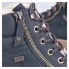 Rieker  Damenschuhe Stiefel Schnürer Schnürstiefel Blau Produktbild-Vorschau 44